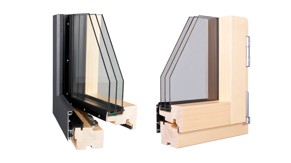 Holz-Aluminium-Fenster Holz-Aluminium-Fenster